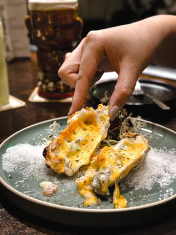 芝士煙肉焗生蠔