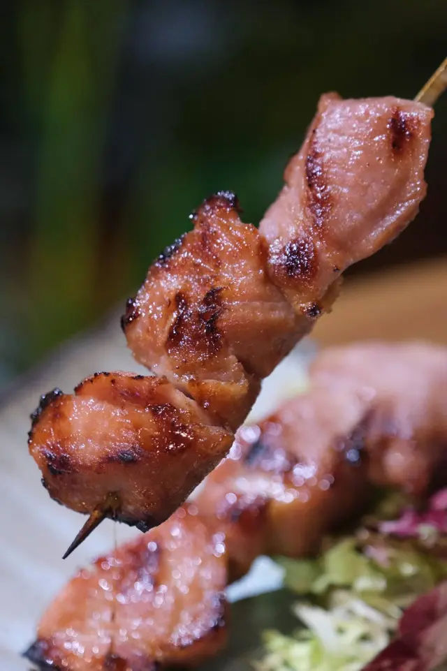 味噌豚肉串燒