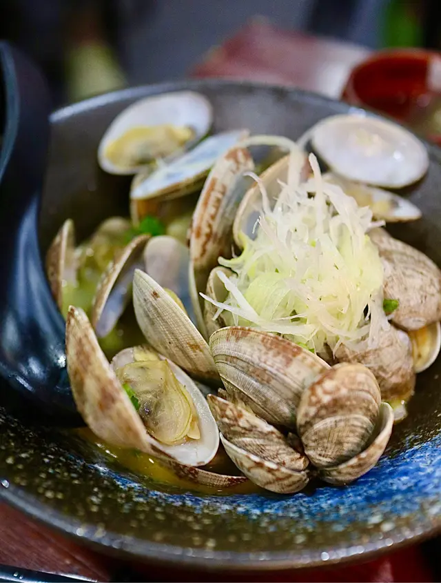 清酒煮蜆