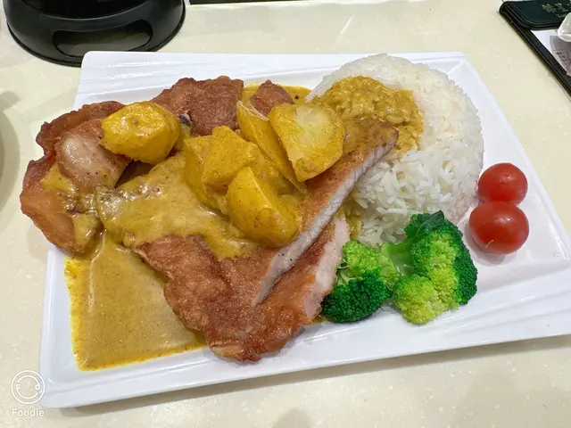 咖哩豬扒飯