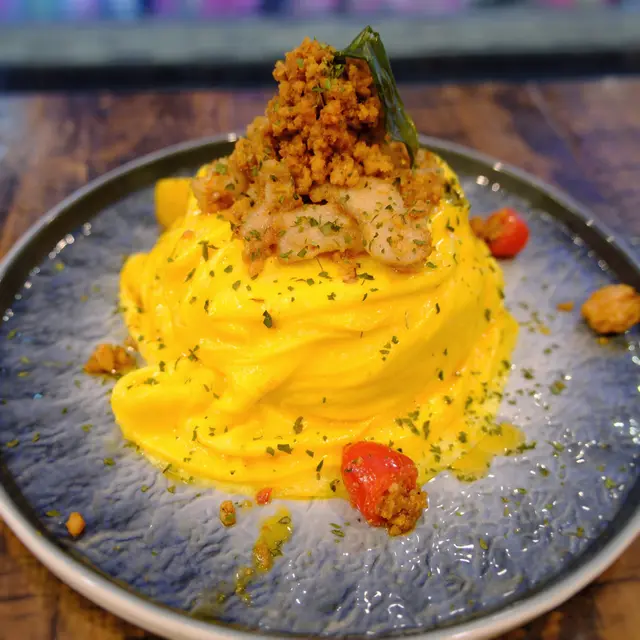 辣架傻豬豬豬頸肉泰式肉碎日本蛋包飯