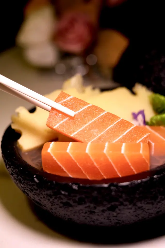 素食三文魚拼盤