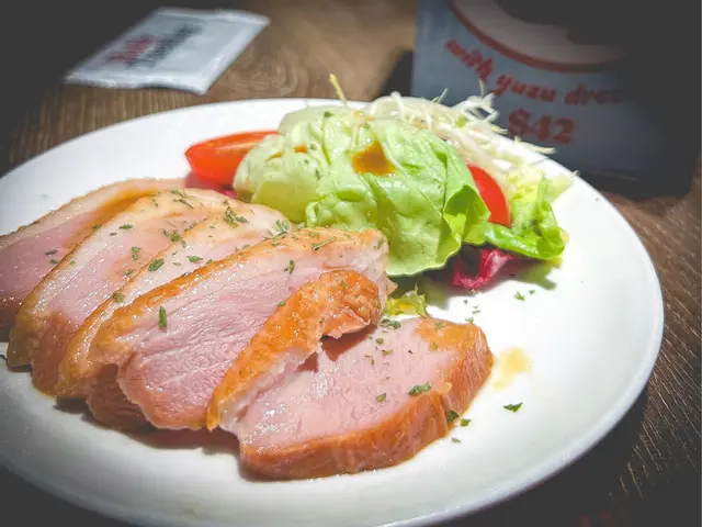 Duck  Breast,  with  yuzu  dressing