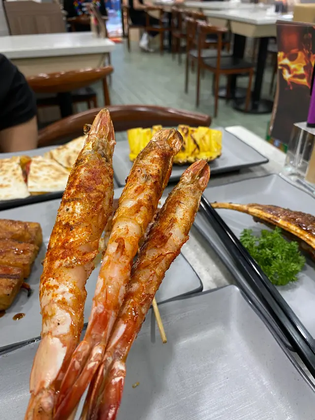 烤海蝦