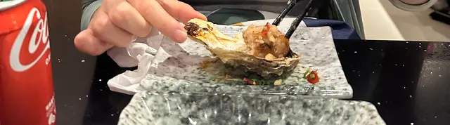 第一啖咬落去，完全同太子果間既蠔差勁遠，呢間唔新鮮….