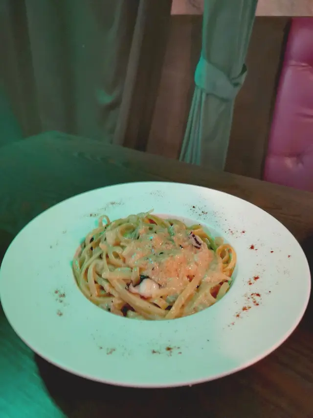 明太子海鮮忌廉意粉