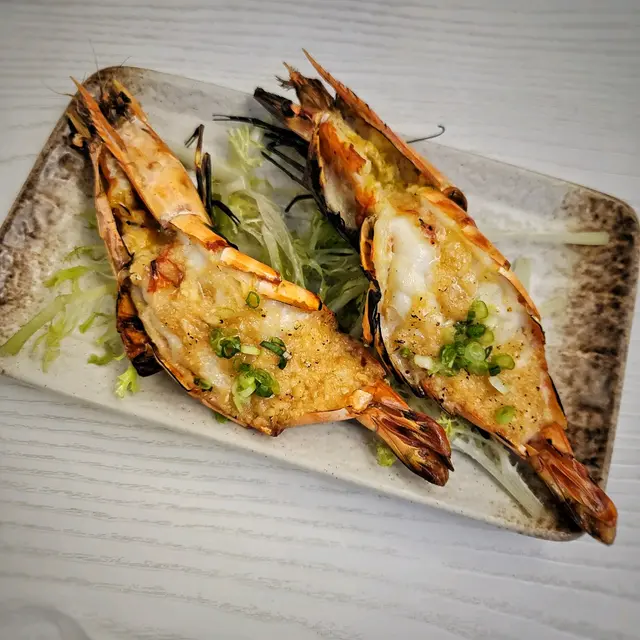 蒜蓉燒開邊大虎蝦