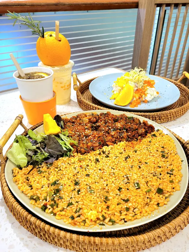 韓國蜆肉紫蘇飯