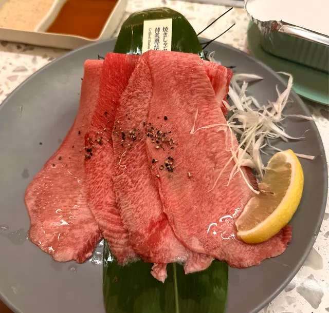 好薄炙蔥花牛舌（鹽味）