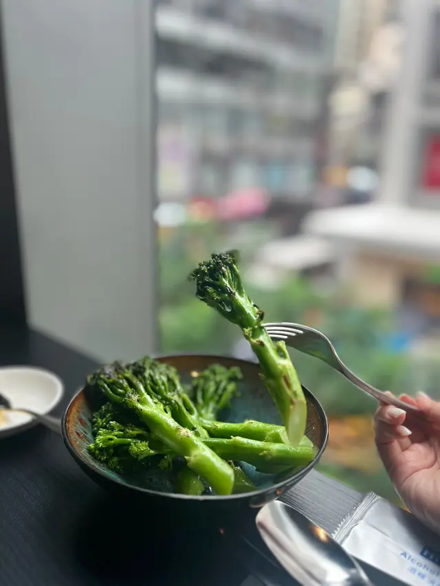 檸檬欖油西蘭花