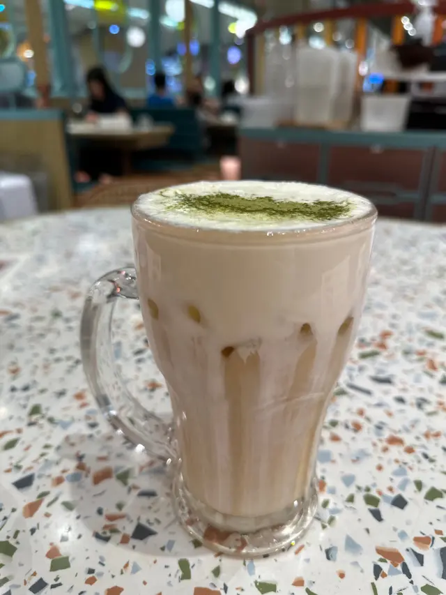 桂花烏龍海鹽芝士奶蓋