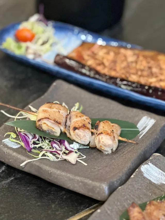 鹿兒島黑豚荔枝卷串燒