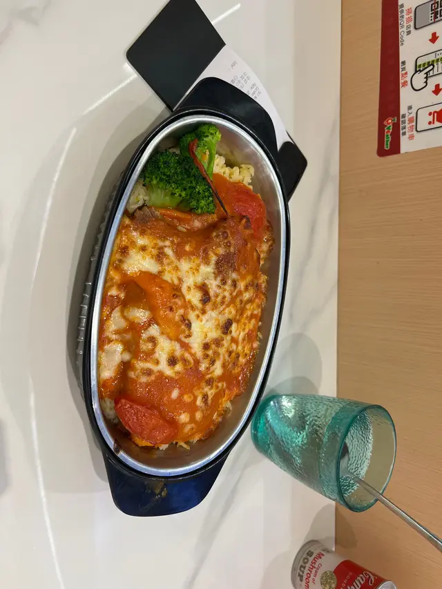 焗先茄豬扒飯