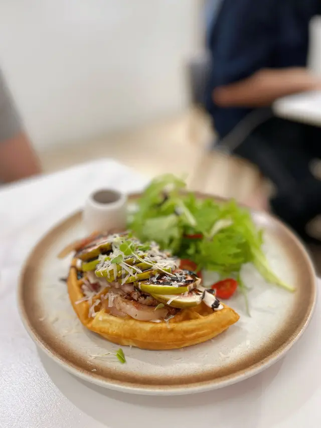 芝士FIGS豬面肉窩夫