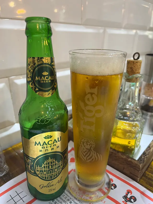 Macau beer 樽裝啤酒 $33