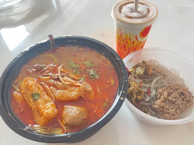 大嚿紅薯粉巴蜀酸辣湯底中辣