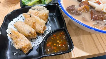 网纹春卷