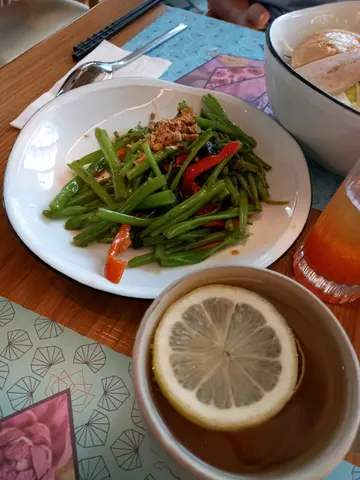 马拉盏炒通菜