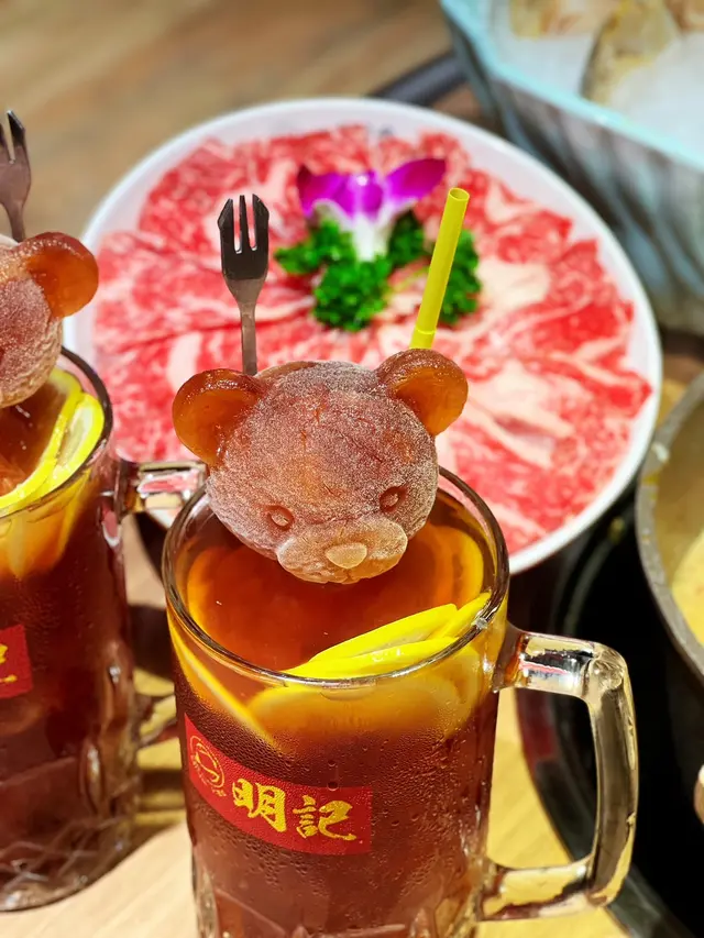 特大杯熊仔冰檸檬茶(1L)