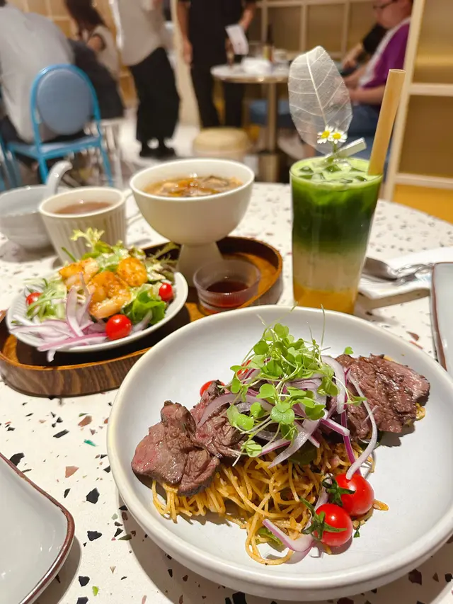 慢煮美國封門柳沙茶天使麵