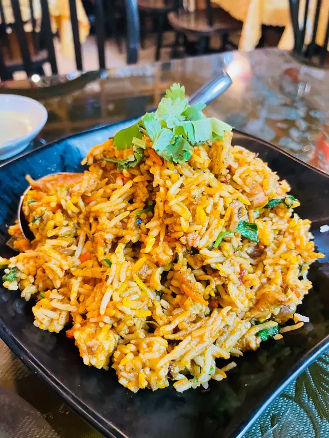 Chicken biryani 雞肉香料炒飯
