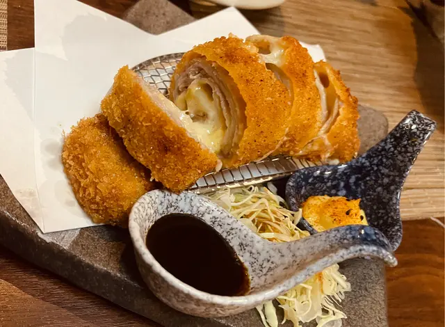 吉列三重芝士千層豚肉