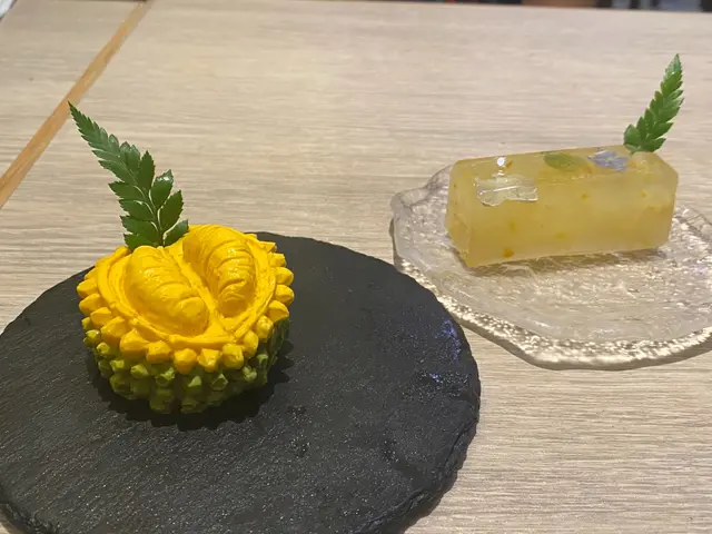 貓山王榴槤同柚子花精凍