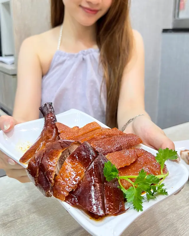 燒鵝拼乳豬 一人套餐
