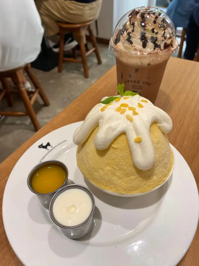 芒果糯米飯刨冰