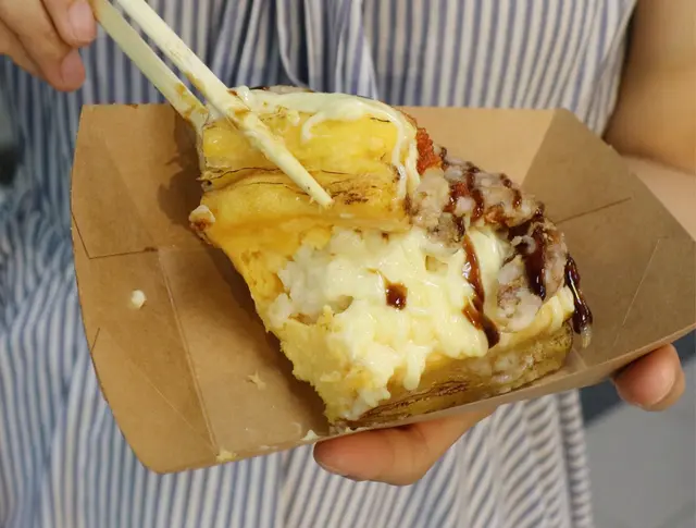 軟殼蟹芝士玉子燒