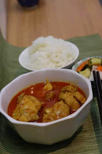 南洋風味咖喱雞飯