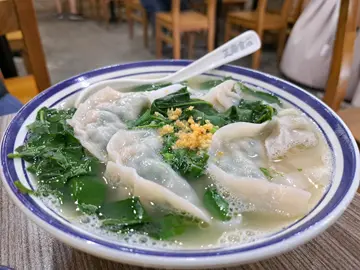 韭菜猪肉饺韭杞汤米