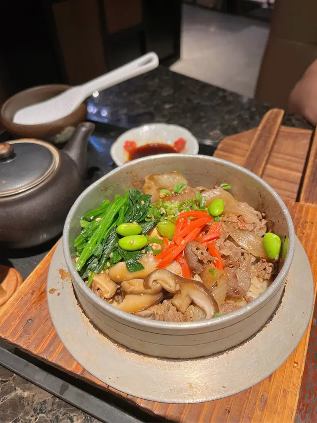 和風牛肉釜飯