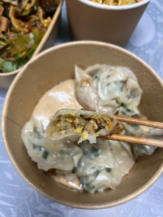 素菜餃子