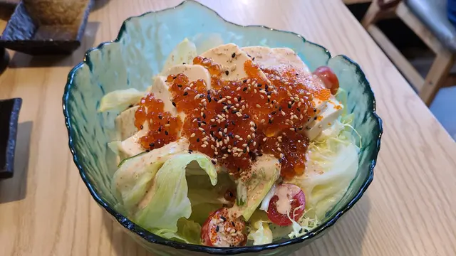 日式麻醬豆腐沙律