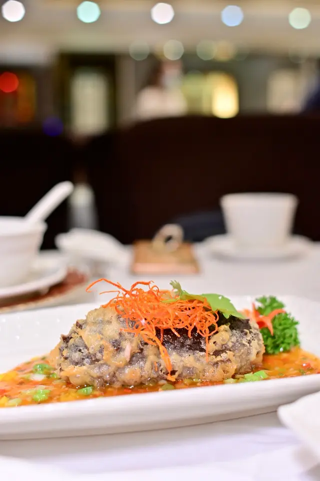 川汁脆皮釀遼參