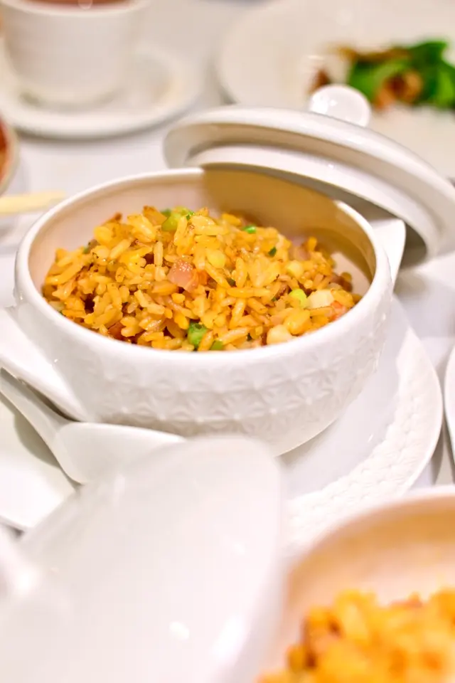 游水蝦叉燒炒飯 