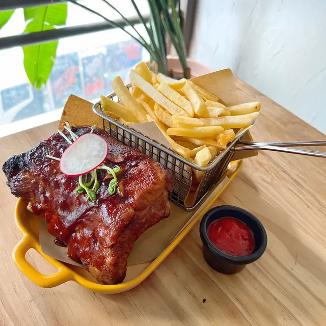 烤西班牙豬肋骨