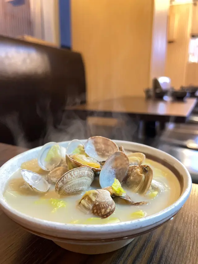 胡椒豬骨湯煮蜆🐚