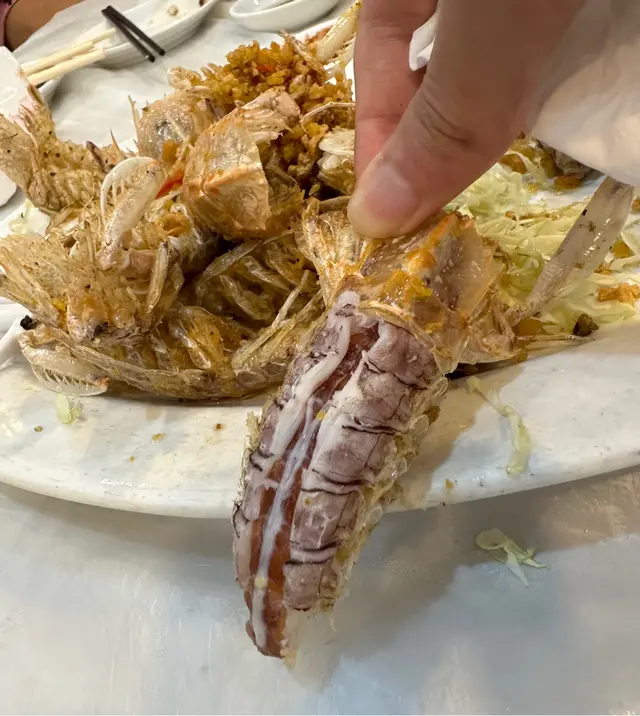 椒鹽+爆膏賴尿蝦