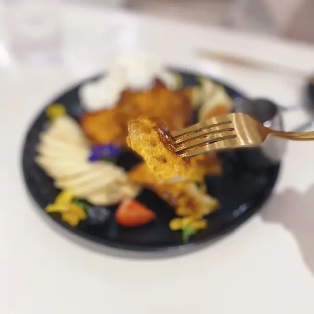 法式多士配楓糖漿