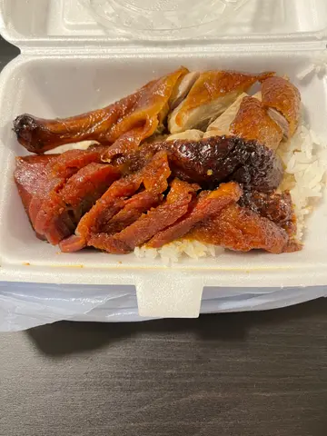 叉烧烧鸭饭