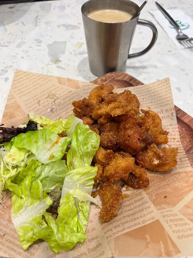 柑橘配炸雞好夾