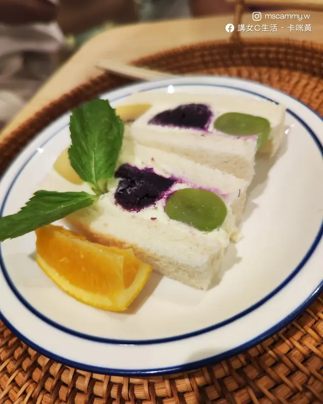 水果忌廉三文治