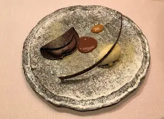 Chocolate crepe soufflé