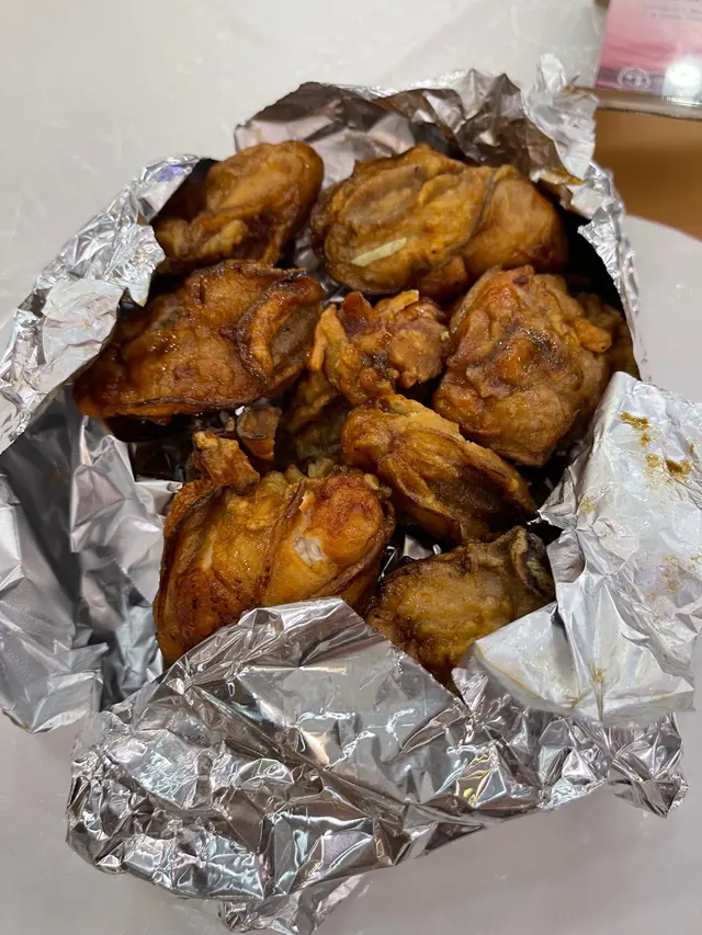 好食，錫紙保溫keep  warm冇咁快凍