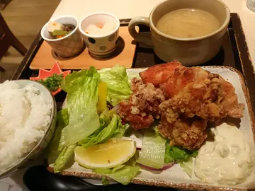 炸鸡定食
