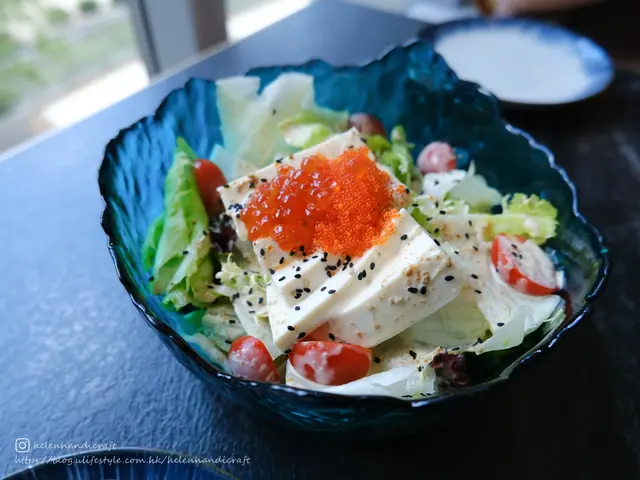 日式麻醬豆腐沙律