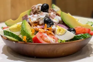 Nicoise Salad  archovies, tuna, avocado