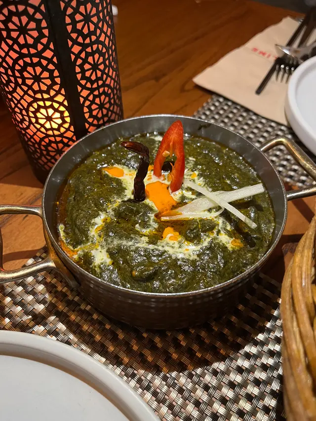 印式芝士配菠菜